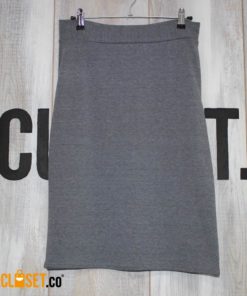 falda tubo gris REVOLUCION URBANA theCloset.co diseño independiente