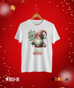 camiseta-papa-noel-plantas